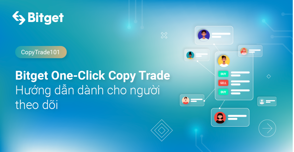 Giao diện của một nền tảng copy trade minh họa cách thức hoạt động
