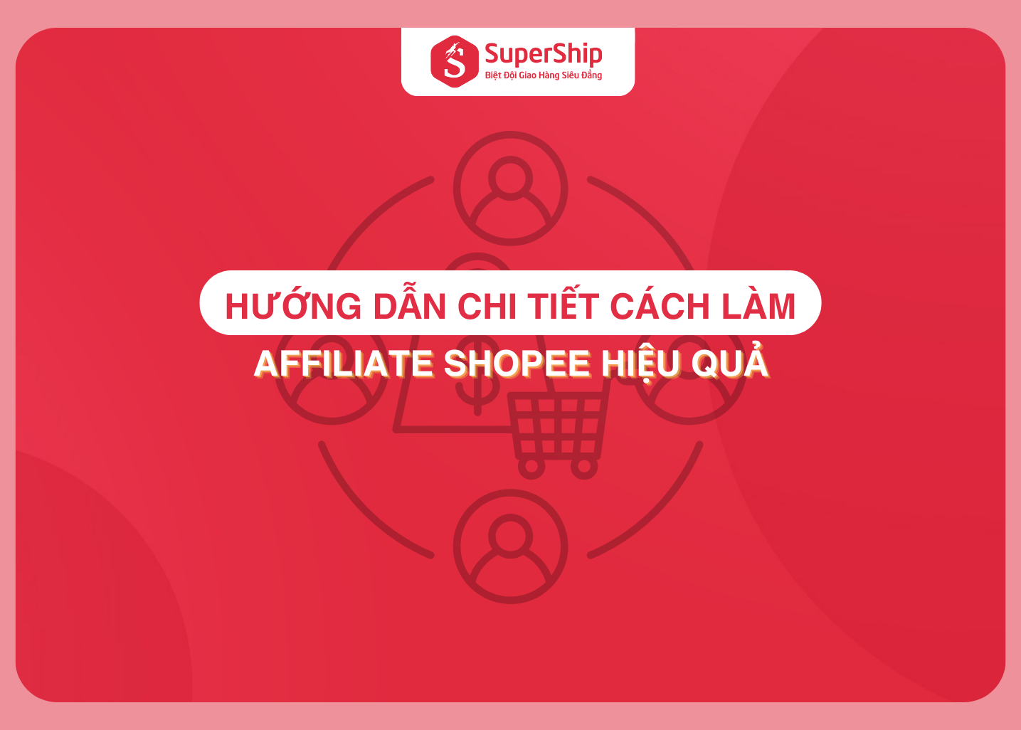 Giao diện trang chủ của Shopee Affiliate