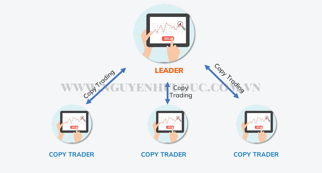 Hình ảnh minh họa bot copy trade và sự phân tích thị trường tài chính