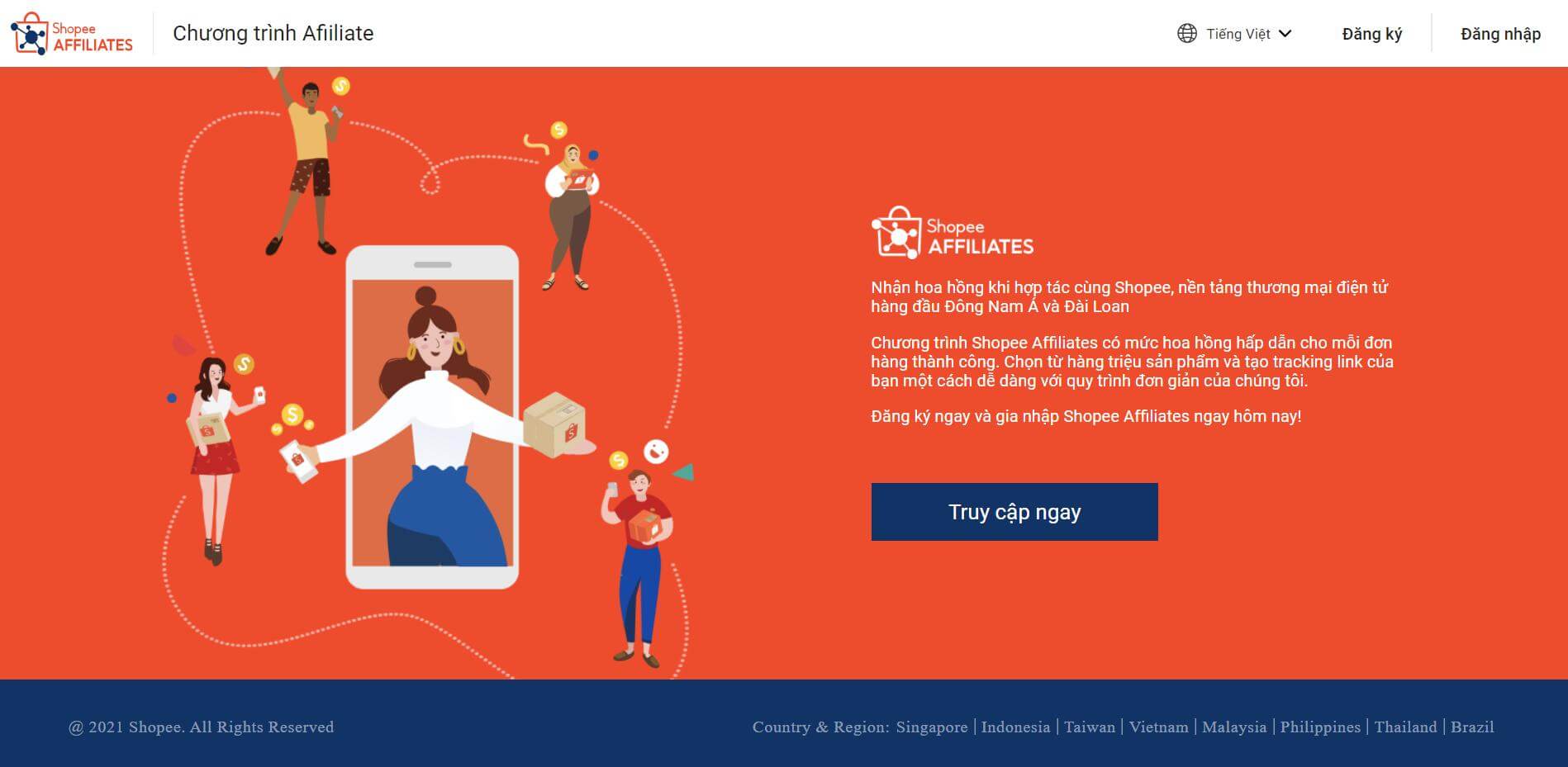 Tạo liên kết affiliate trên Shopee là bước quan trọng để bắt đầu chiến dịch tiếp thị của bạn